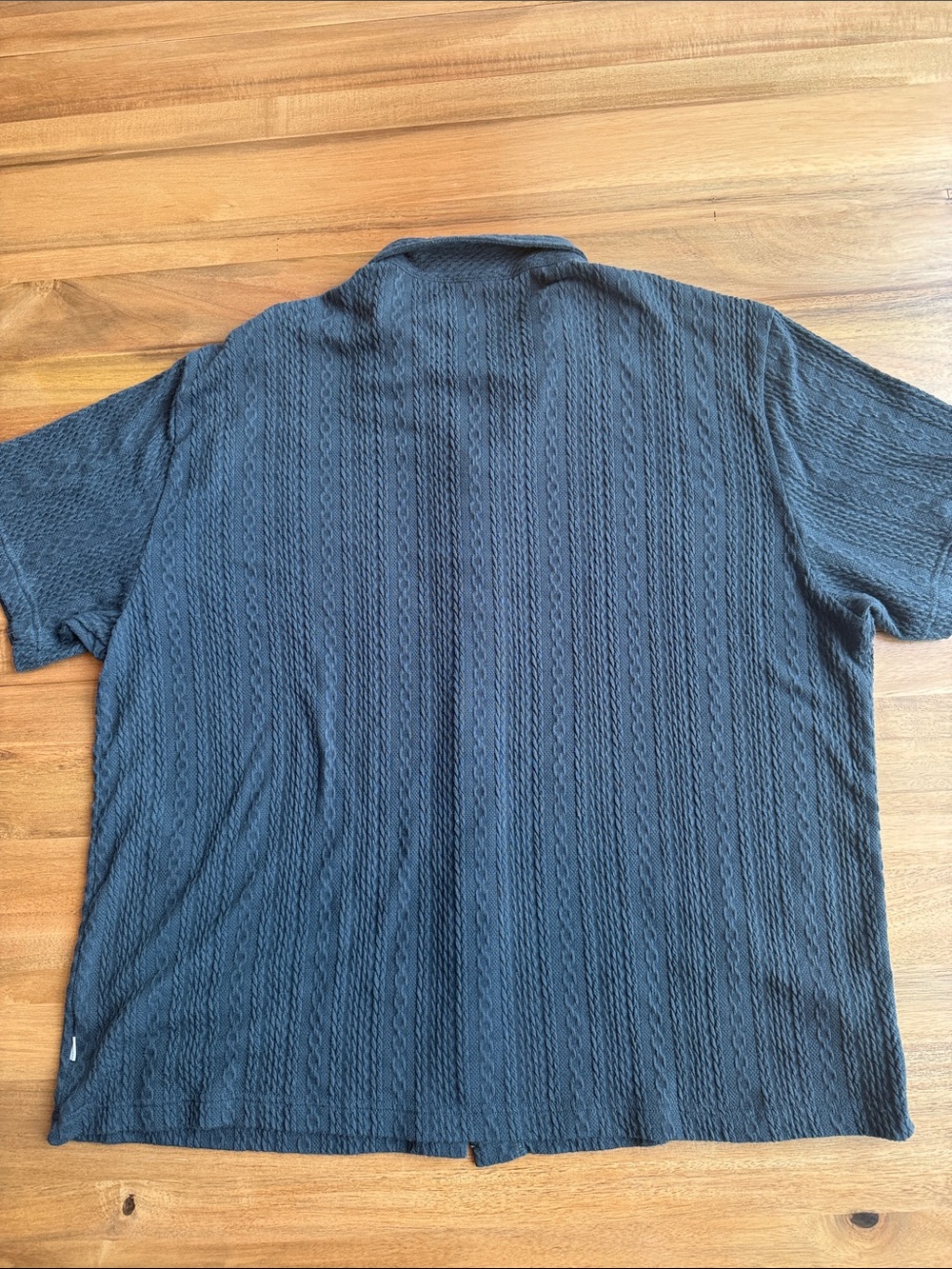 Men’s 7Diamonds Short Sleeve Knit Button Down - Picture 3 of 3